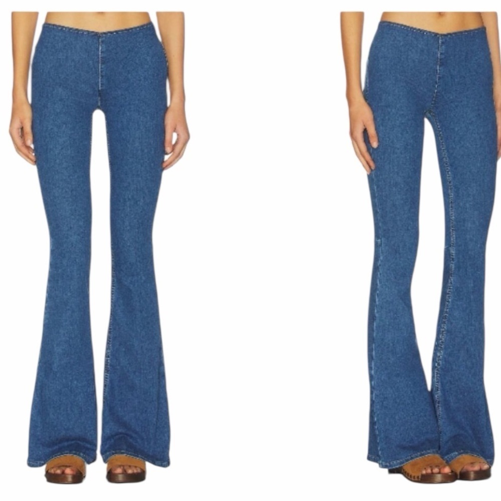WE THE FREE Penny Pull-On Flare Jeans